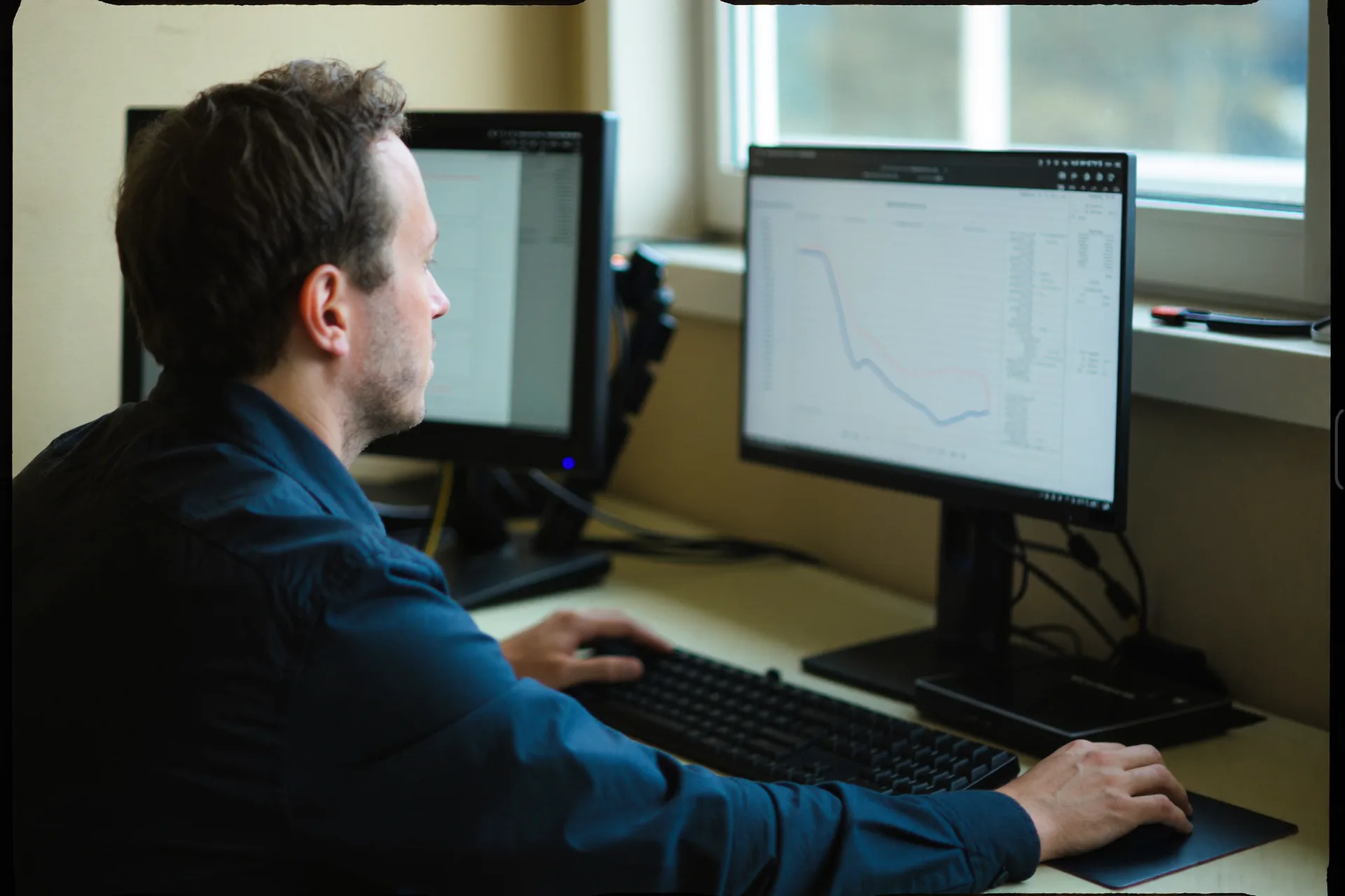 Sales ops analyst at a monitor